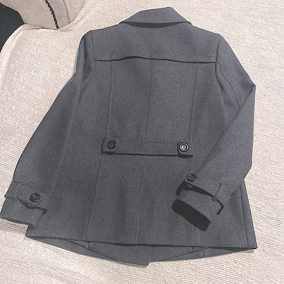 Double breasted Peacoat DK Gray - Picture 6 of 7